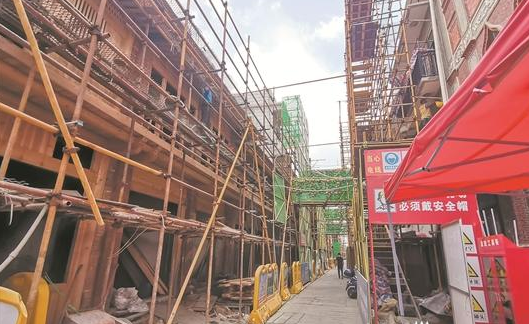 泉州對花巷建筑外立面提升 29條街巷分類施策