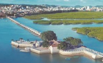 臺商投資區洛陽橋 體現閩南古建筑靈與魂