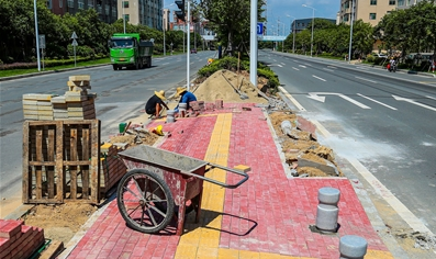 進行道路安全隱患整治 今年已整治12處隱患點